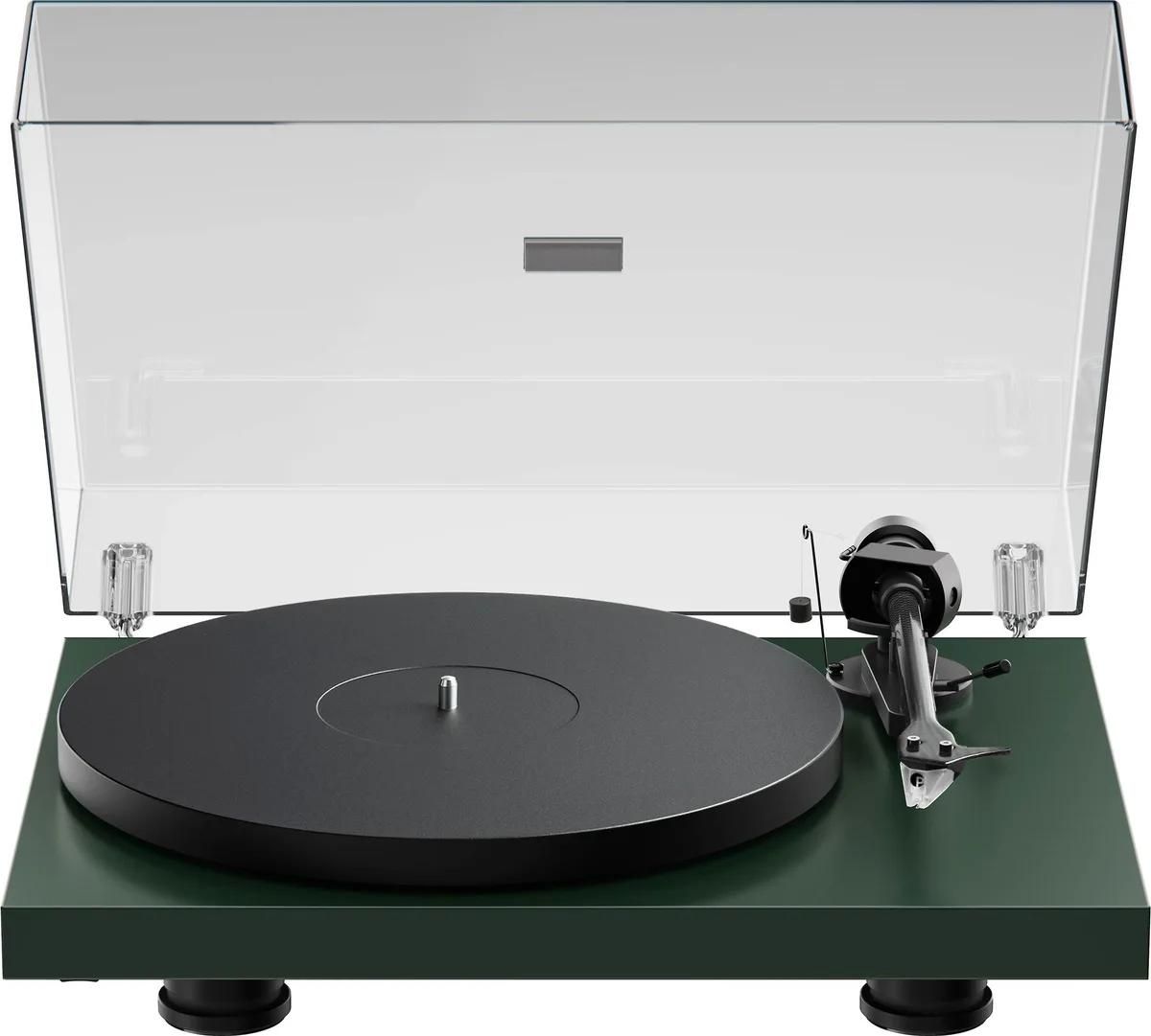 Pro-Ject Debut Carbon EVO II Green + Cellule Pick It MM EVO Turntable