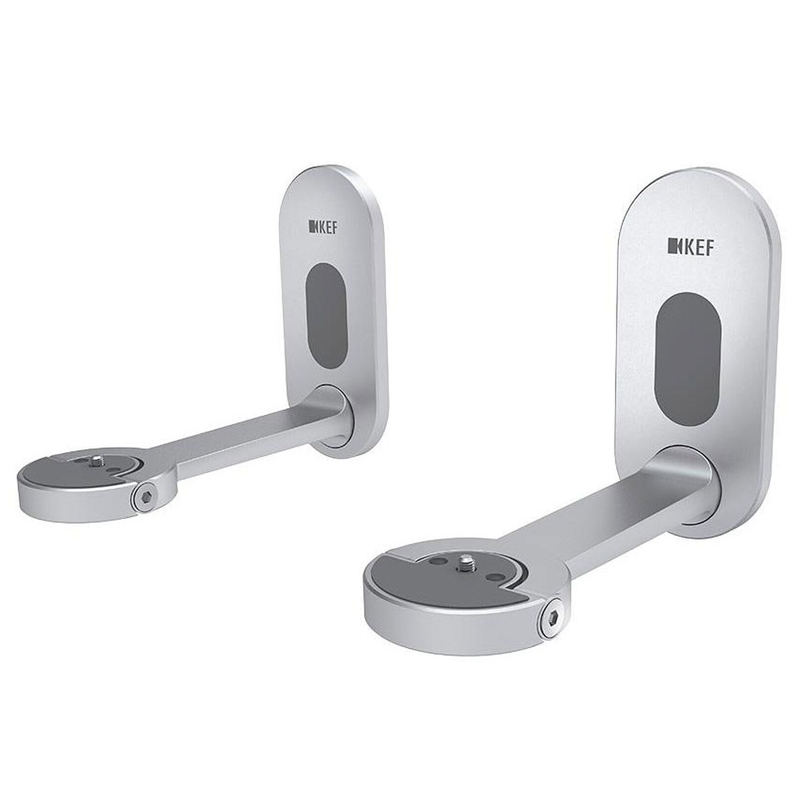 KEF B1 Silver Wall Mounts - 2 Pack