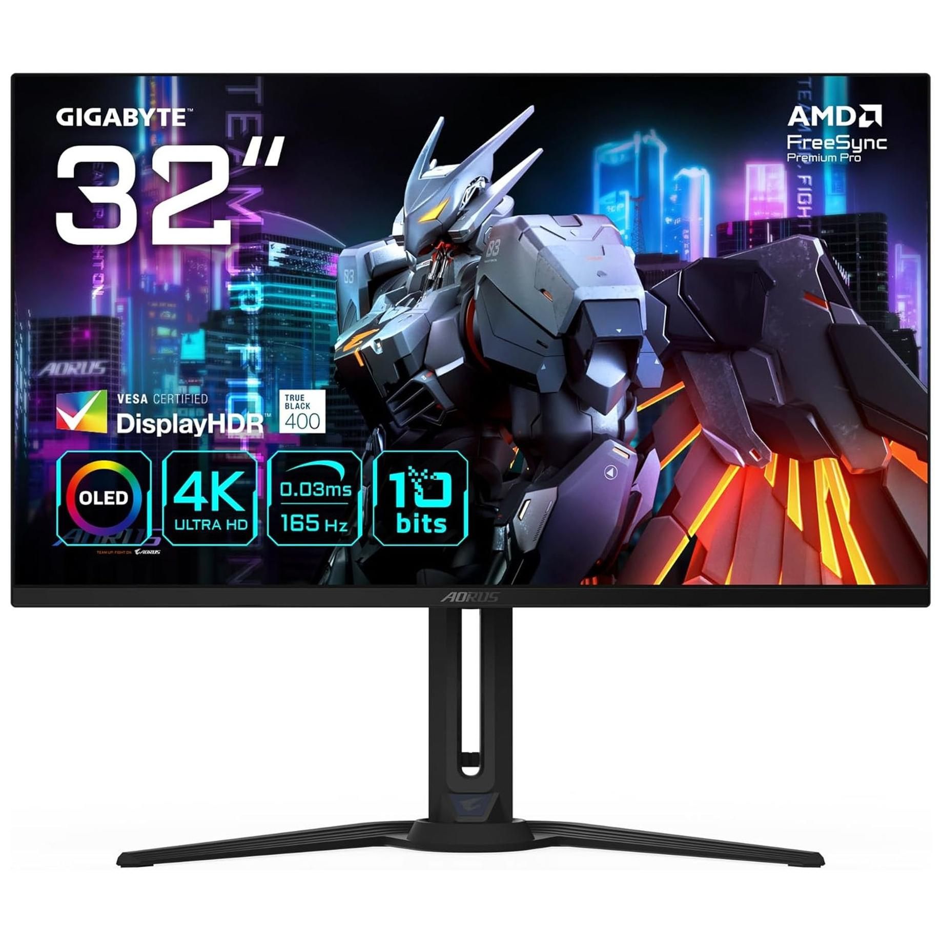 Gigabyte AORUS FO32U 32-inch OLED 4K Monitor
