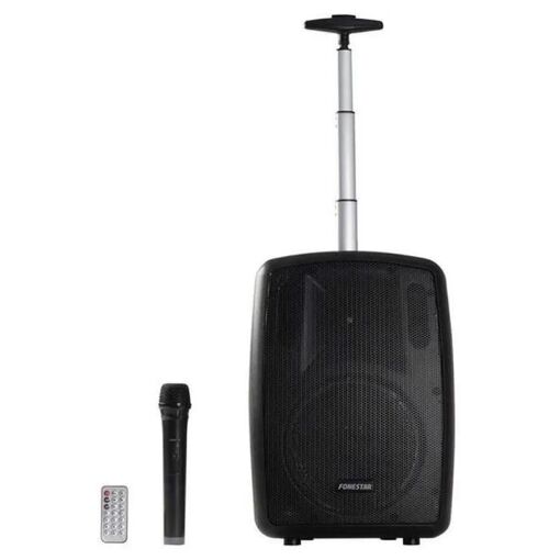 Altavoz portátil Fonestar AMPLY-T de 100 W con Bluetooth, radio FM y micrófono integrado