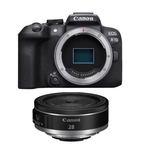 Canon EOS R10 Camera Body + Canon RF 28mm f/2.8 STM Lens