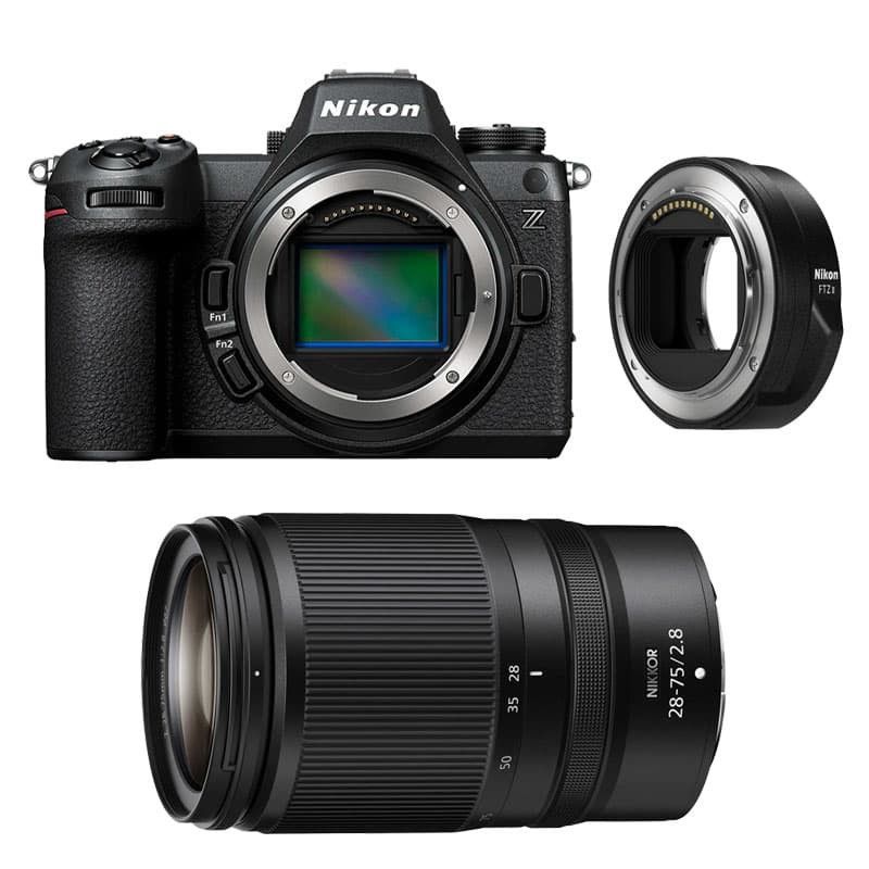 Nikon Z6 III + Z 28-75mm f/2.8 S Lens + FTZ II Adapter