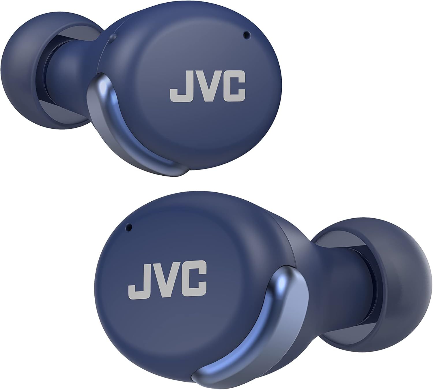 Auriculares Bluetooth HA-Z330T-A Inalámbricos Compactos y Livianos con Cancelación Activa de Ruido, Diseño Elegante, Resistentes al Agua (IPX4) y Autonomía de 21 Horas (Azul)