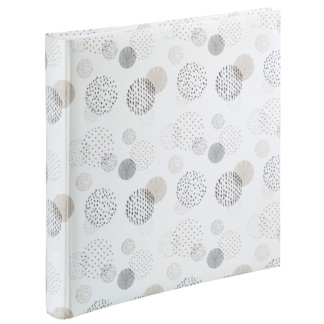 Hama Graphic Large Format Photo Album, 30x30 cm, 80 Blank Pages, Dots