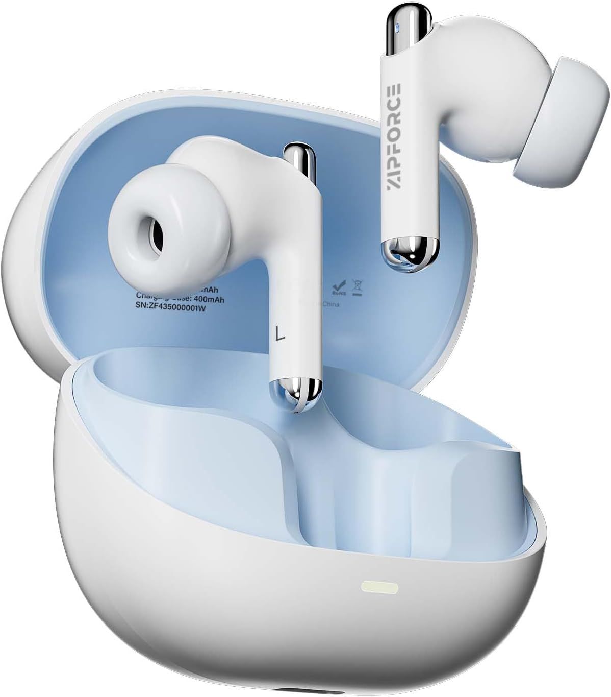 Wireless Bluetooth 5.3 In-Ear Headphones with ANC, 40hr Battery Life, IPX6 Waterproof, Lightweight Design [X1337]