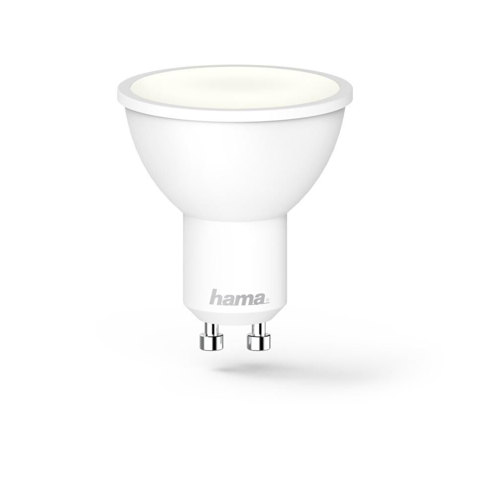 Hama Energy-Saving Lamp, 5.5W, Warm White Light, GU10 Base