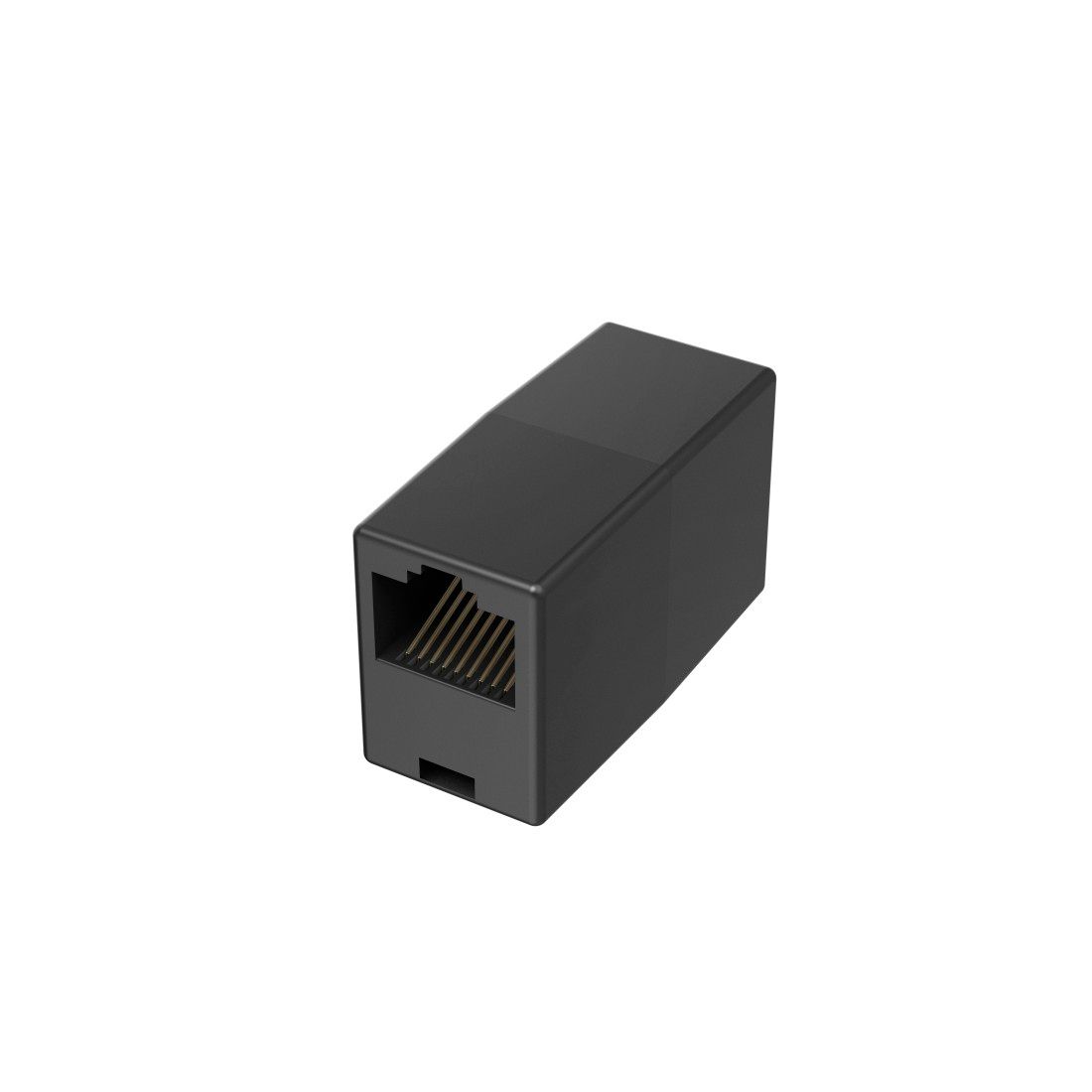 Adaptateur modulaire Hama, prise femelle 8p8c - prise femelle 8p8c
