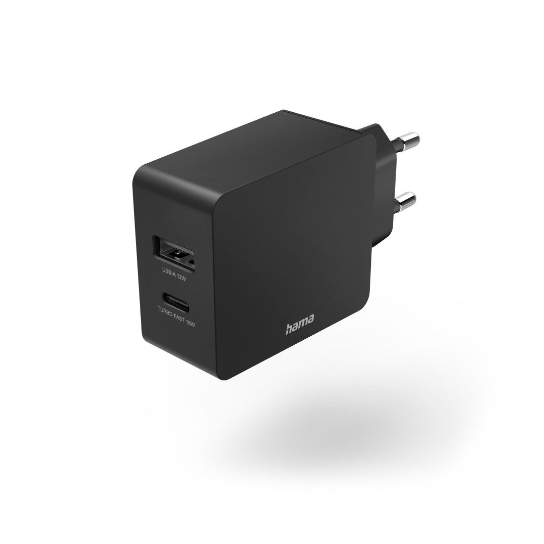 Hama USB-C (PD/QC) + USB-A Charger, 30W