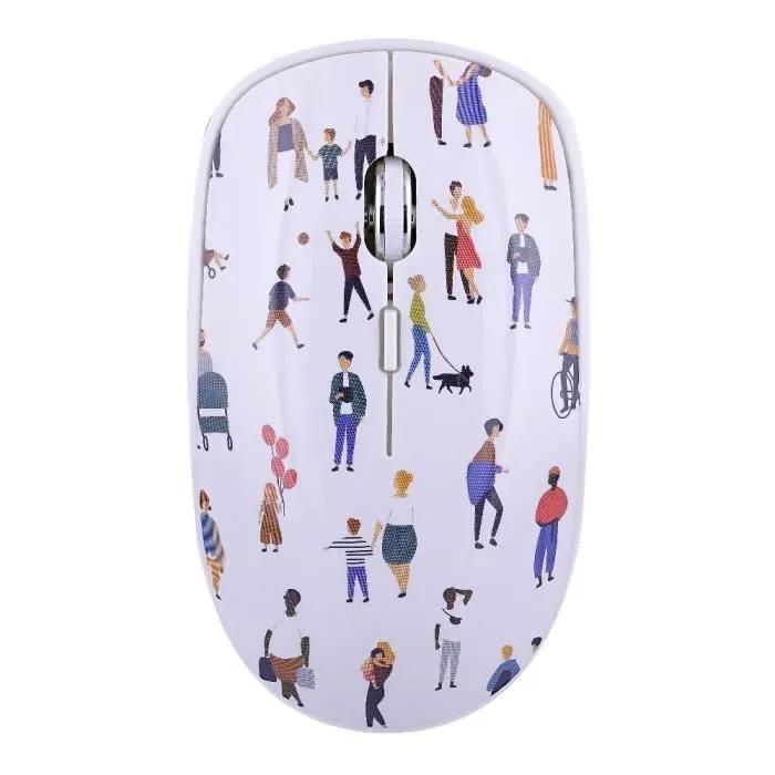 T NB Wireless Mouse - SMALL LIFE - Auto-Sleep - DPI 800-1200-1600 - Modern Design
