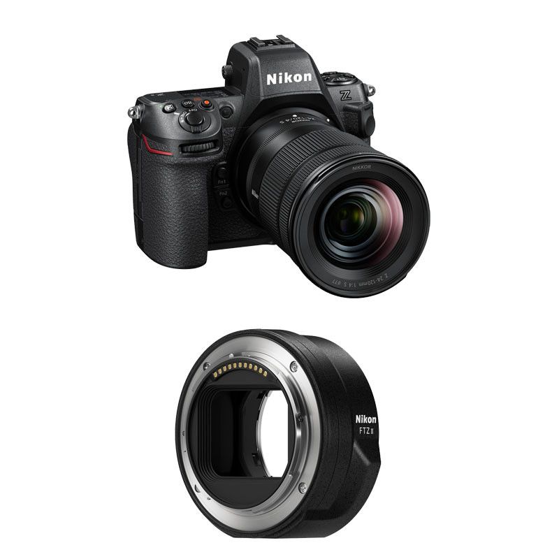 Nikon Z8 Camera + Z 24-120mm f/4 S Lens + FTZ II Adapter