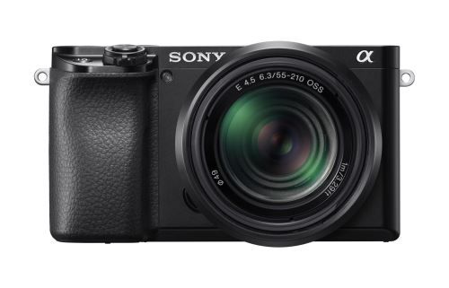 Sony Alpha A6100 Hybrid Camera Black + Sony E PZ 16-50mm f/3.5-5.6 OSS Lens + Sony E 55-210mm Lens