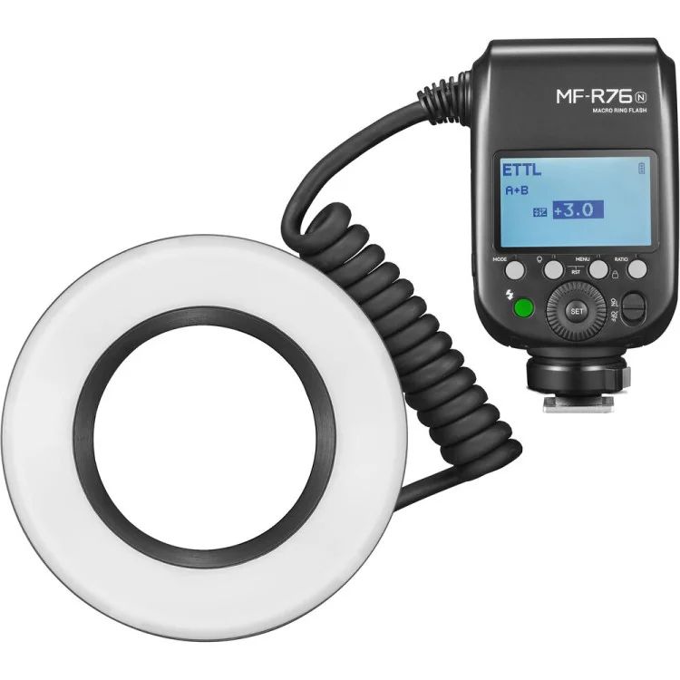 Godox MF-R76N TTL Macro Ring Light for Nikon