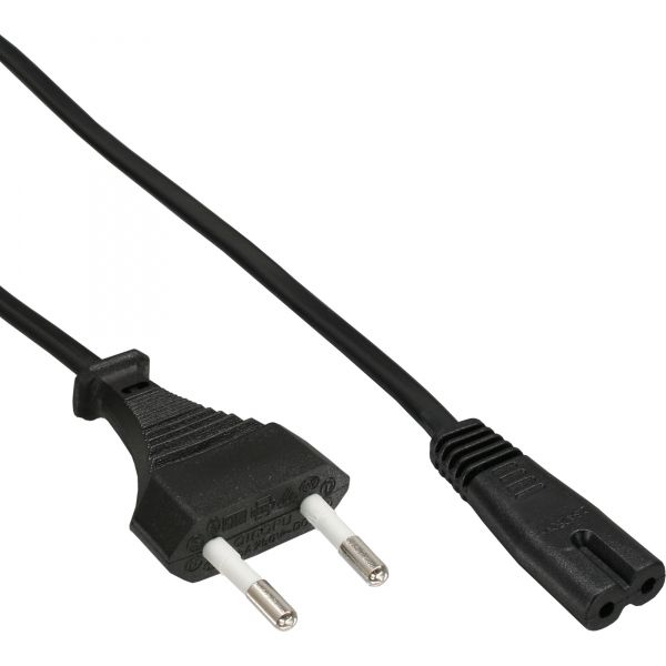 Adaptateur InLine 1,5 m C7 vers CEE7/16