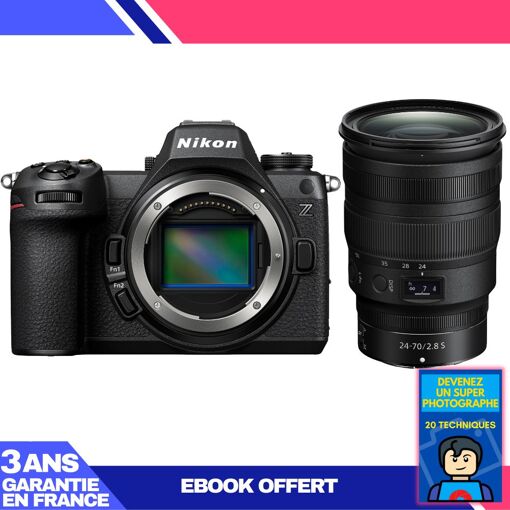 Nikon Z6 III Camera + Z 24-70mm f/2.8 S Lens + 'Become a Super Photographer' Ebook