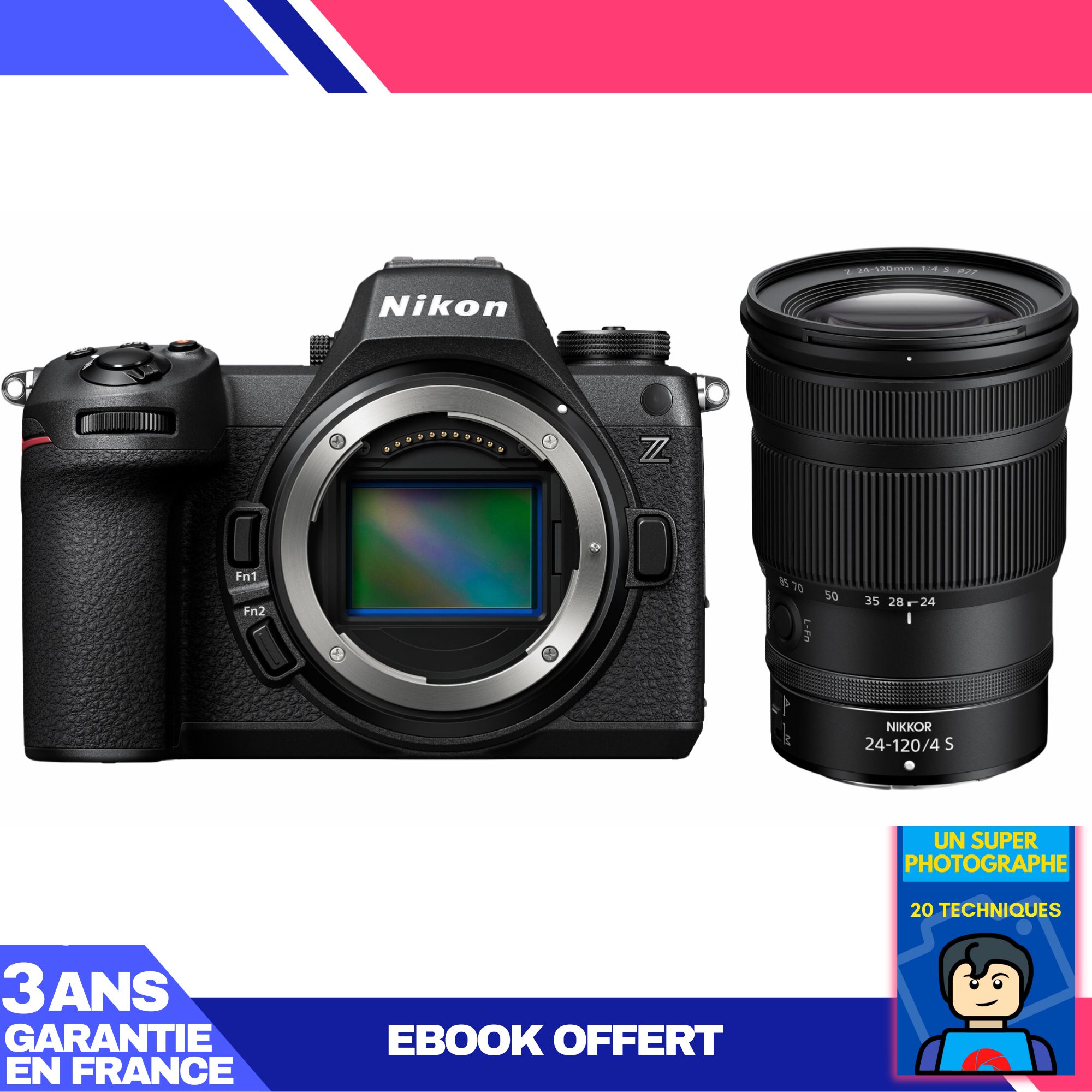 Nikon Z6 III + Z 24-120mm f/4 S Lens + 'Become a Master Photographer' Ebook
