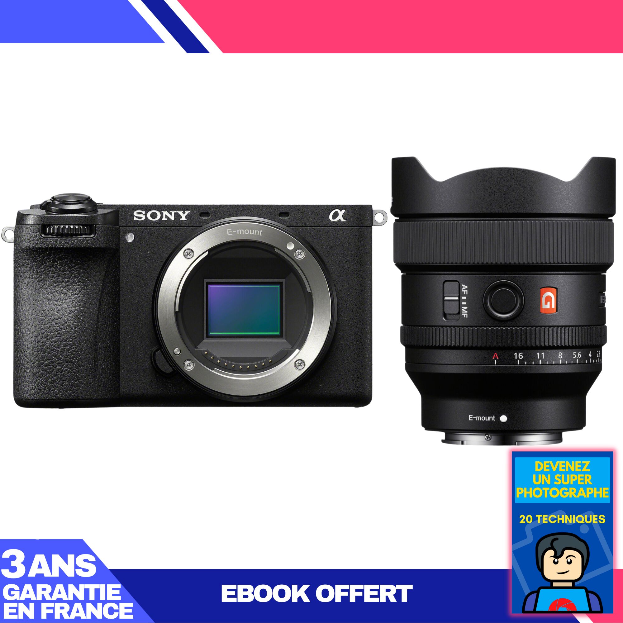 Sony A6700 + FE 14mm f/1.8 GM Lens Kit