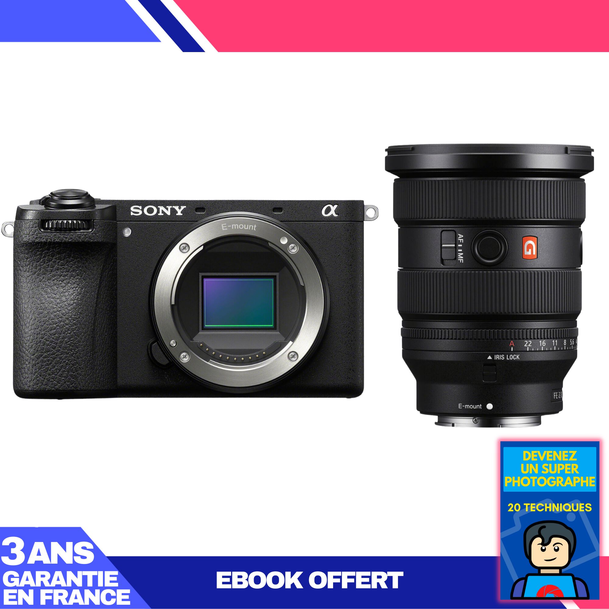 Sony A6700 + FE 16-35mm f/2.8 GM II Lens + 'Become a Super Photographer' Ebook