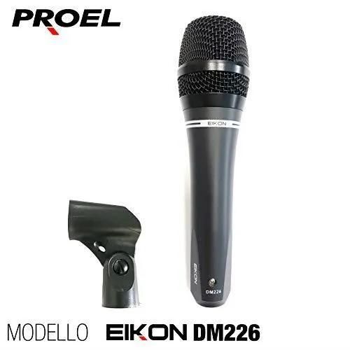 Proel Dynamic Microphone DM226 + Case + Stand