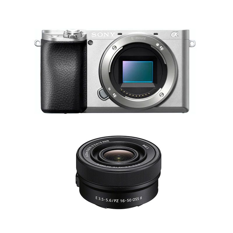 Sony Alpha 6100 Silver + PZ 16-50 II 3-Year Warranty