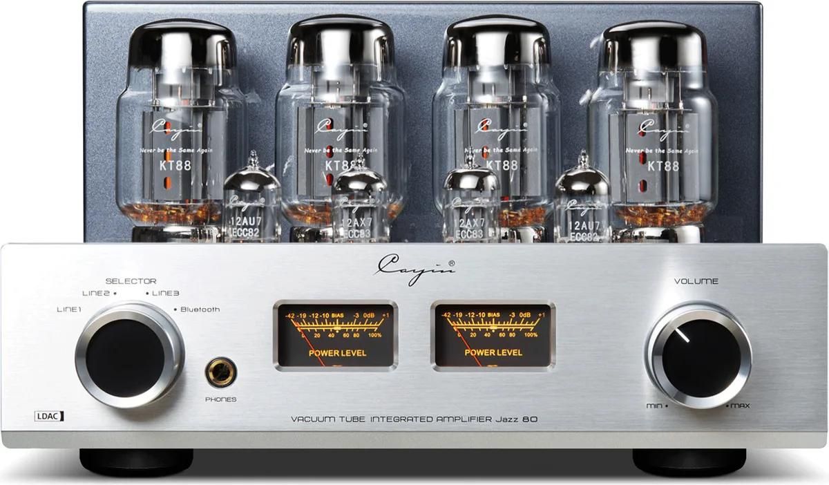 Cayin Jazz 80 KT88 Silver Hi-Fi Stereo Amplifier