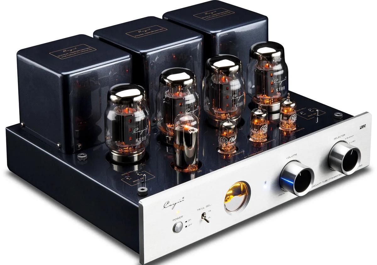 Cayin MT50 Plus KT88 Silver Hi-Fi Stereo Amplifier