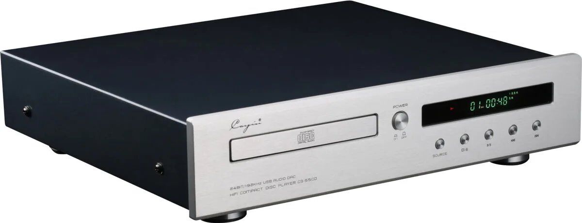 Cayin CS-55CD DAC Silver CD Player