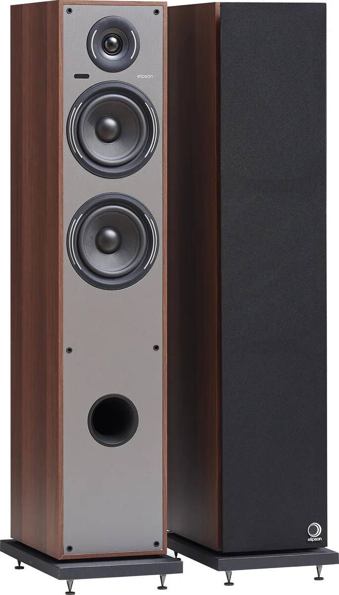 Elipson Horus 11F Active BT Hi-Fi Speaker (Pair) - Noyer