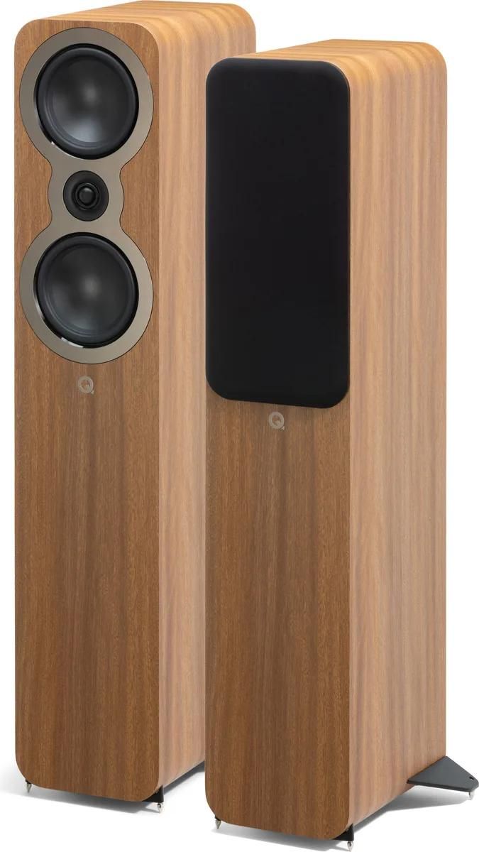Q Acoustics 3050C Bookshelf Speaker - Light Oak