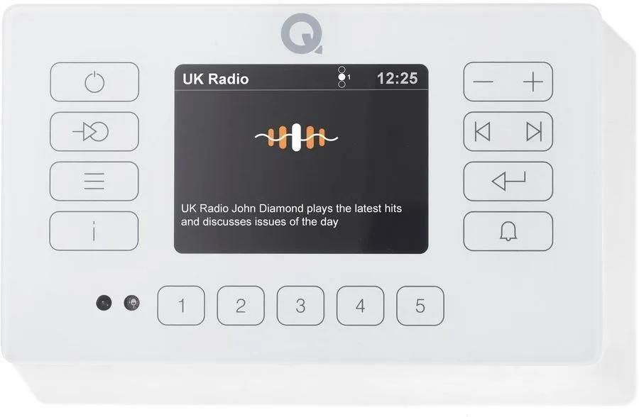Q Acoustics E 120 Stereo Amplifier - White