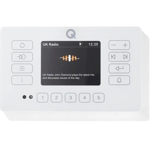 Q Acoustics E 120 Stereo Amplifier - White
