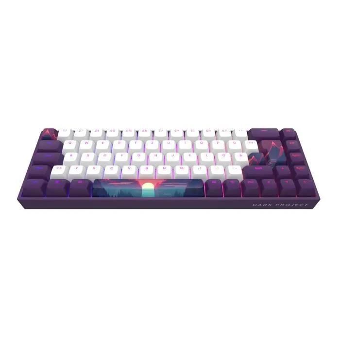 Dark Project Gaming Keyboard 68 Sunrise - 68 Keys - G3MS Mechanical Switches - RGB Lighting