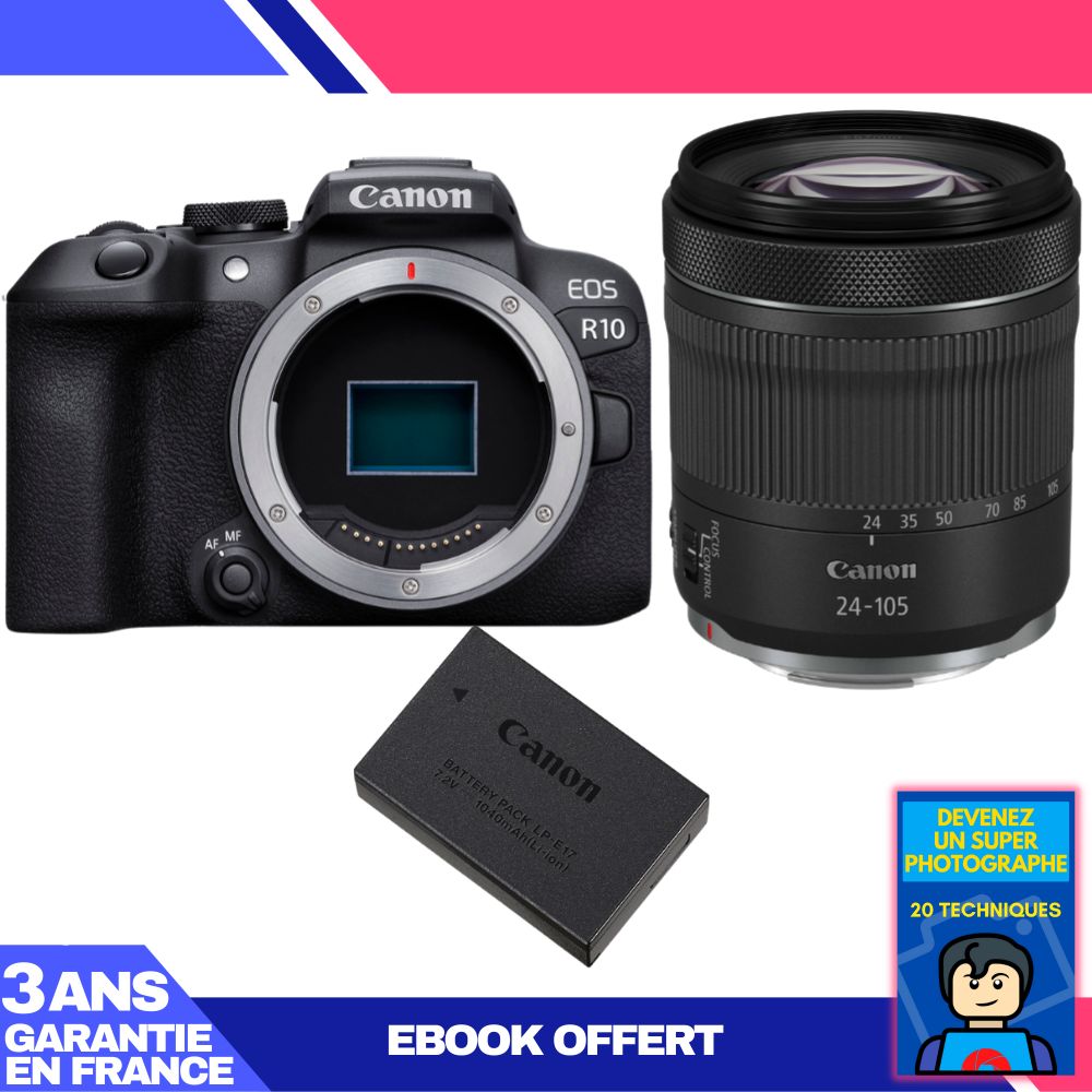 Canon EOS R10 + RF 24-105mm F4-7.1 IS STM Kit