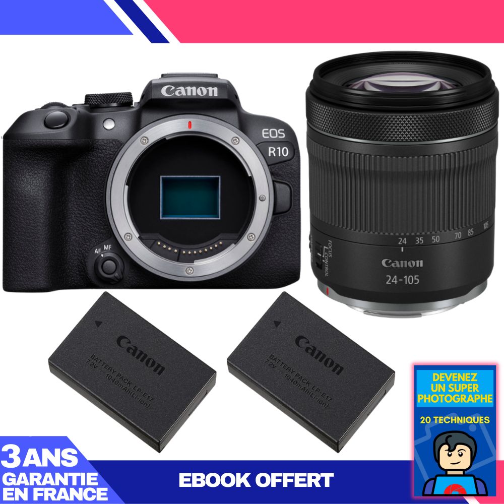 Canon EOS R10 + RF 24-105mm F4-7.1 IS STM Kit