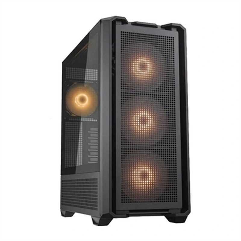 Cougar MX600 RGB E-ATX Gaming Case with Glass Panels - Black