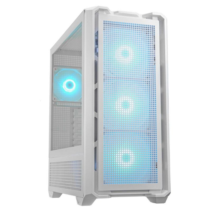 Cougar MX600 RGB E-ATX Large PC Case with Glass Panels - White
