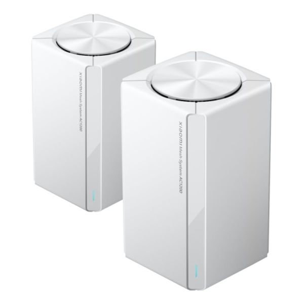 Xiaomi AC1200 2-Pack Dual-Band Wi-Fi 5 (802.11ac) Router, White, Internal