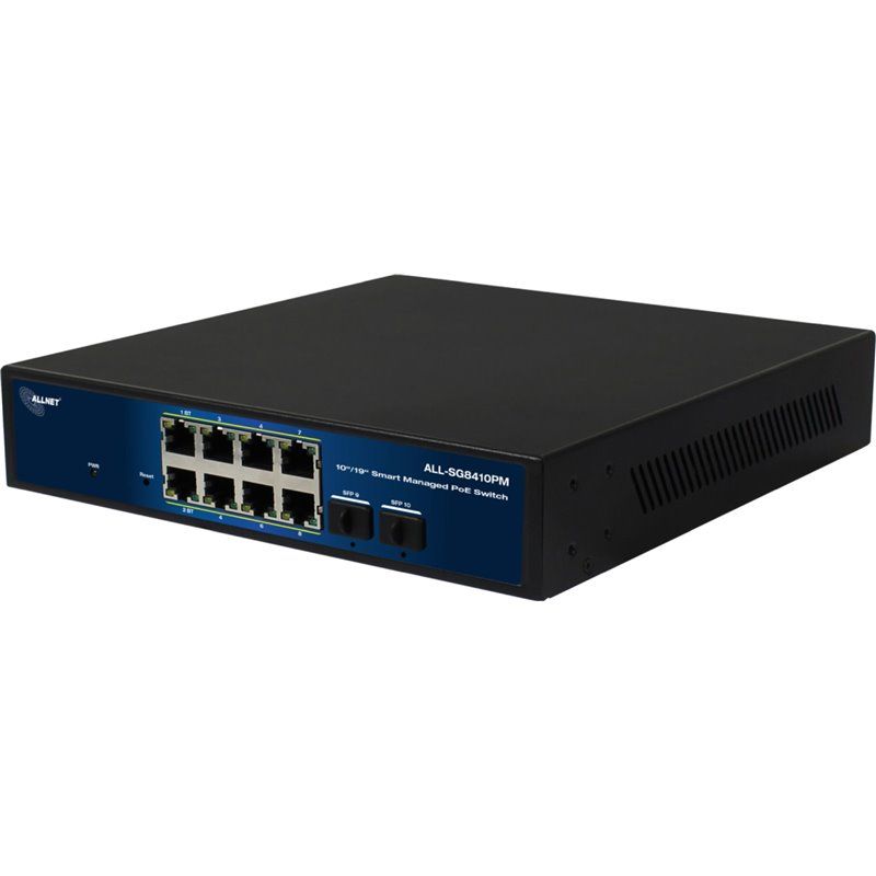 Allnet ALL-SG8410PM POE M 2-Port Gigabit Ethernet Switch