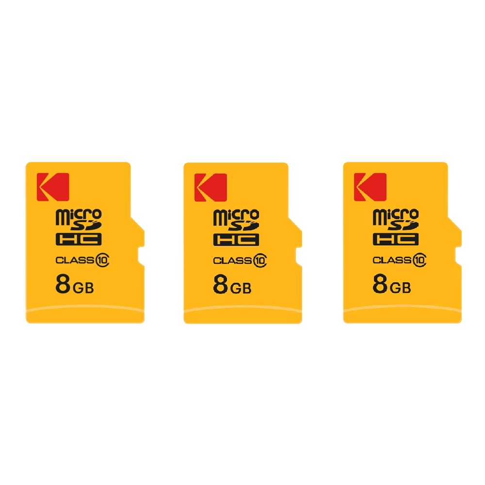 Kodak Micro SDHC 8GB Memory Card Kit with Adapter - High-Speed Storage Solution