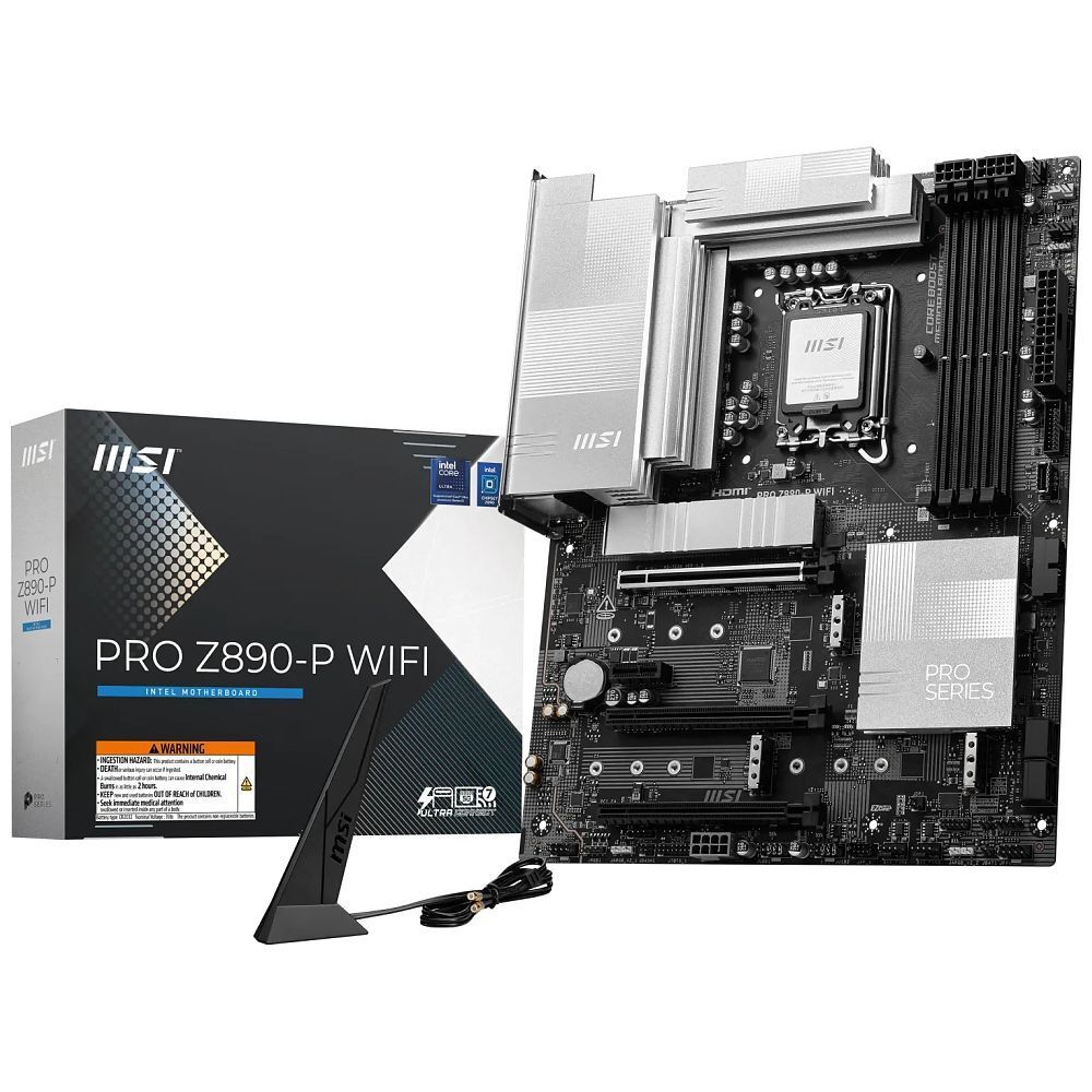 MSI PRO Z890-P WIFI, Intel Z890 Motherboard