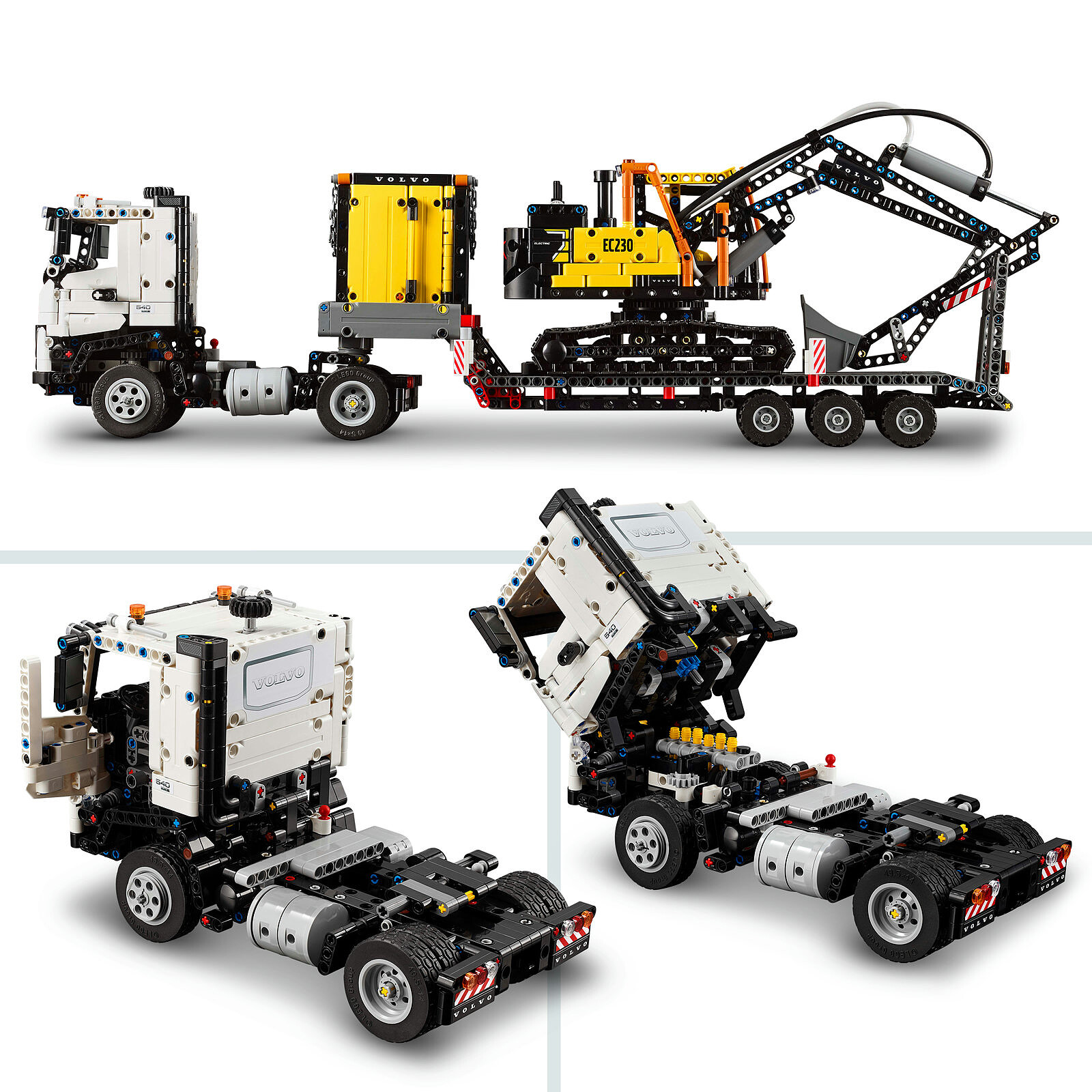 LEGO Technic Volvo FMX Truck and EC230 Excavator