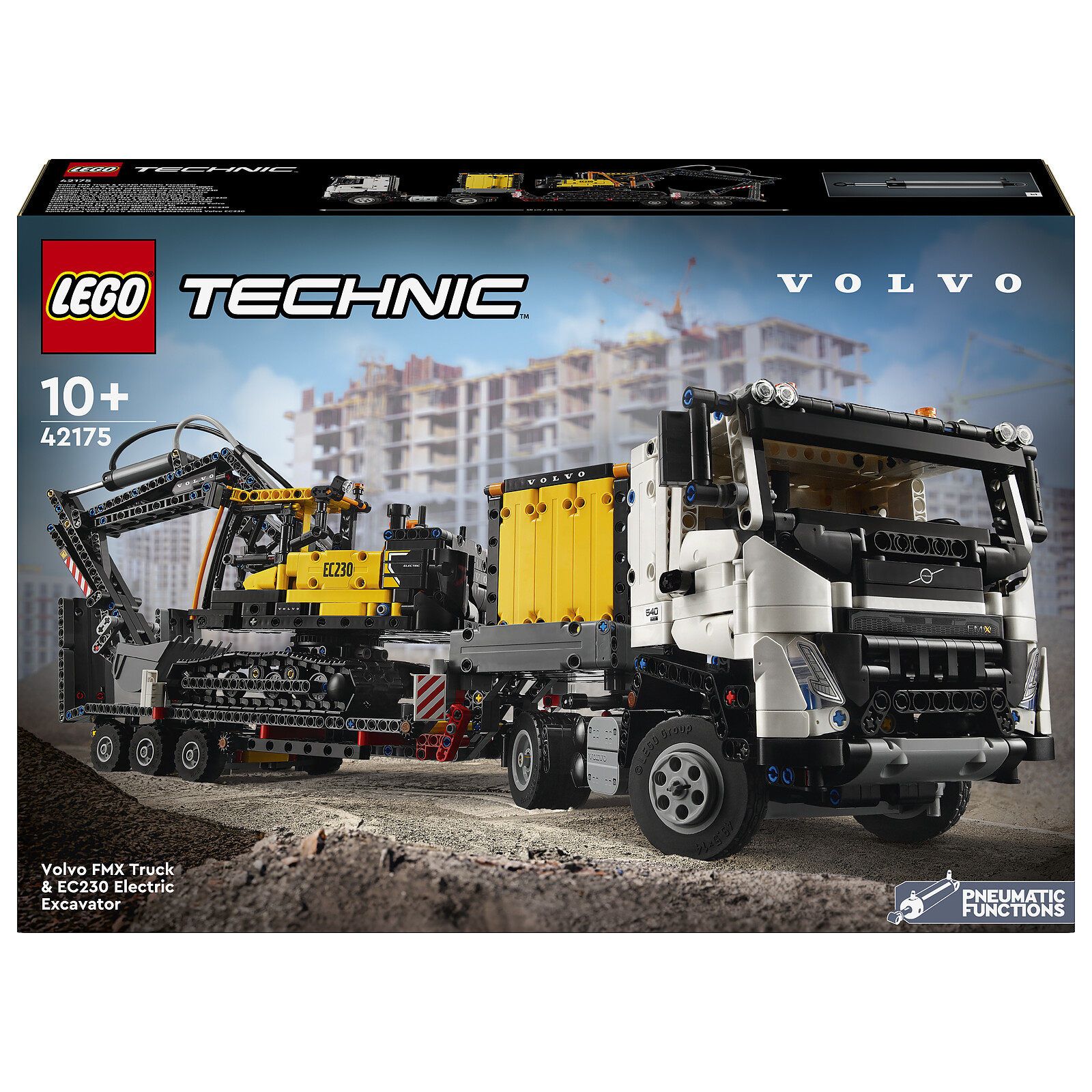 LEGO Technic Volvo FMX Truck and EC230 Excavator