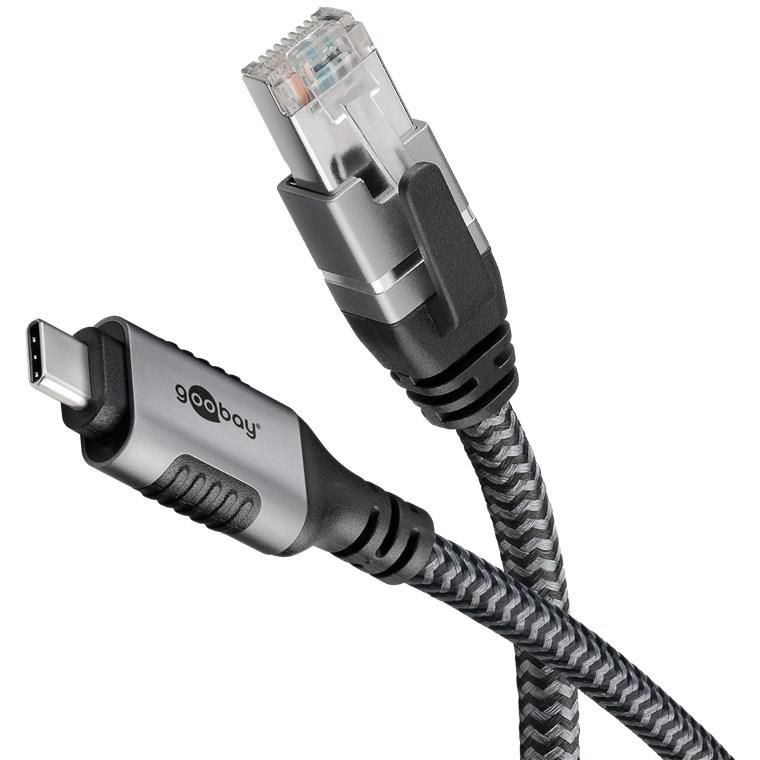 Goobay USB-C to RJ45 Ethernet Cable 5m