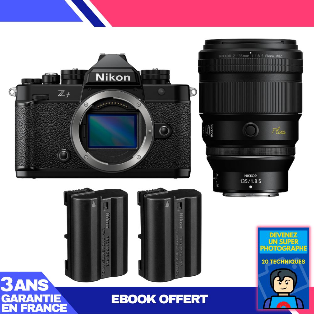 Nikon Zf + 135mm f/1.8 S Plena Lens Kit