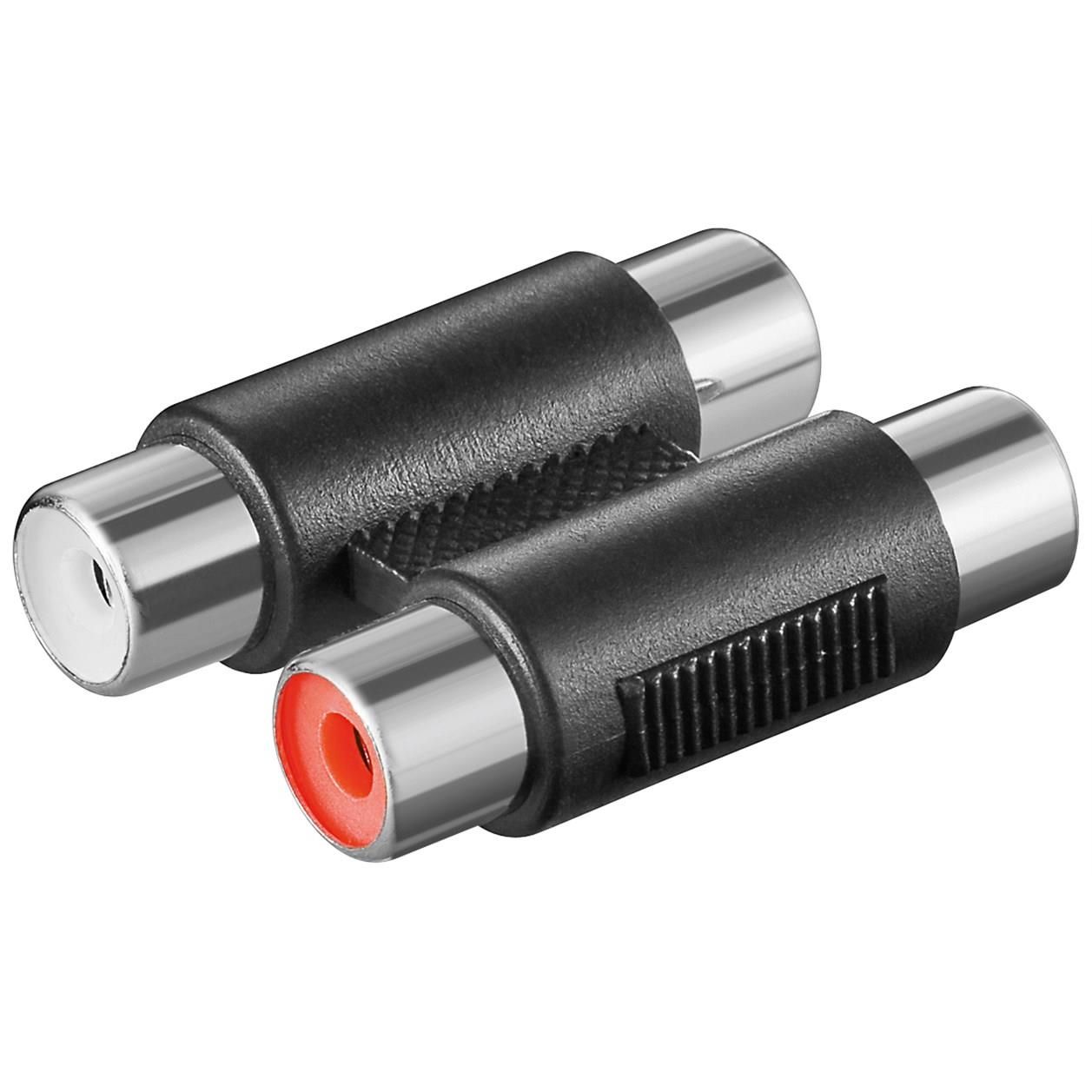 Goobay Double RCA Female Audio Adapter