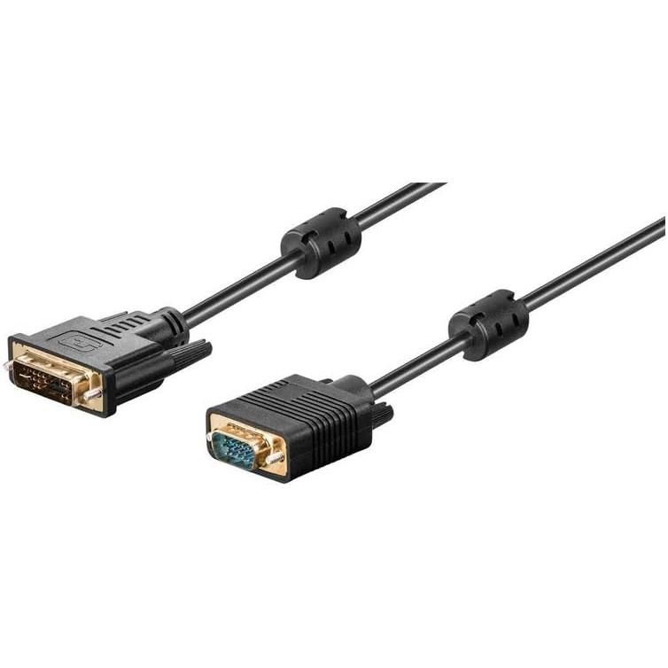 Goobay Full HD DVI-A Cable (12+5 pin) to VGA (15-pin)
