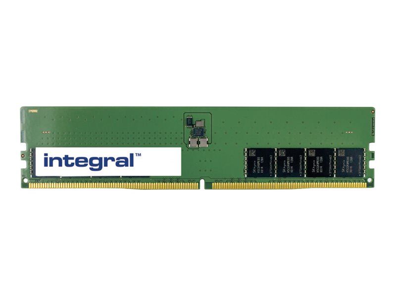 Integral DDR5 32GB (288-Pin DIMM, 5600MHz/PC5-44800, CL46, 1.1V, Bufferless, On-Die ECC)