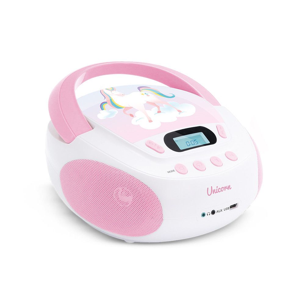 Mooov Unicorn CD & MP3 Player for Kids