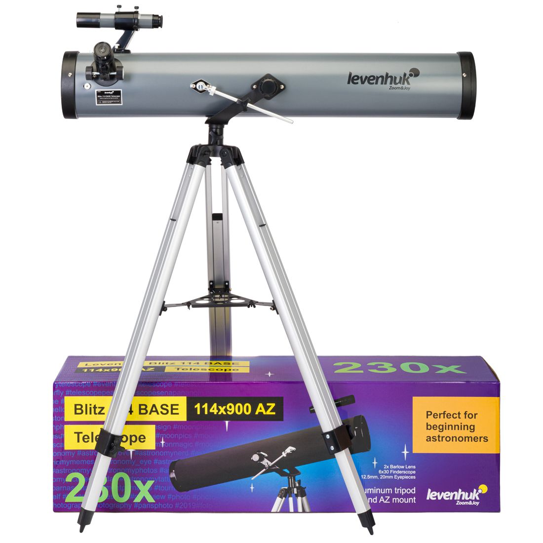 Levenhuk Blitz 114 BASE Telescope