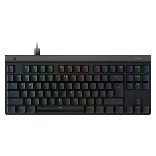 Logitech G515 Keyboard - TKL - Backlit - USB - QWERTY - US International - GL Mechanical Switch - Black