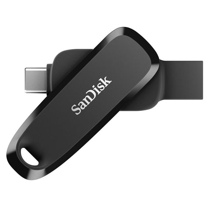 SanDisk Phone - 256GB USB Flash Drive - USB 3.2 Gen 1 / USB-C - Black
